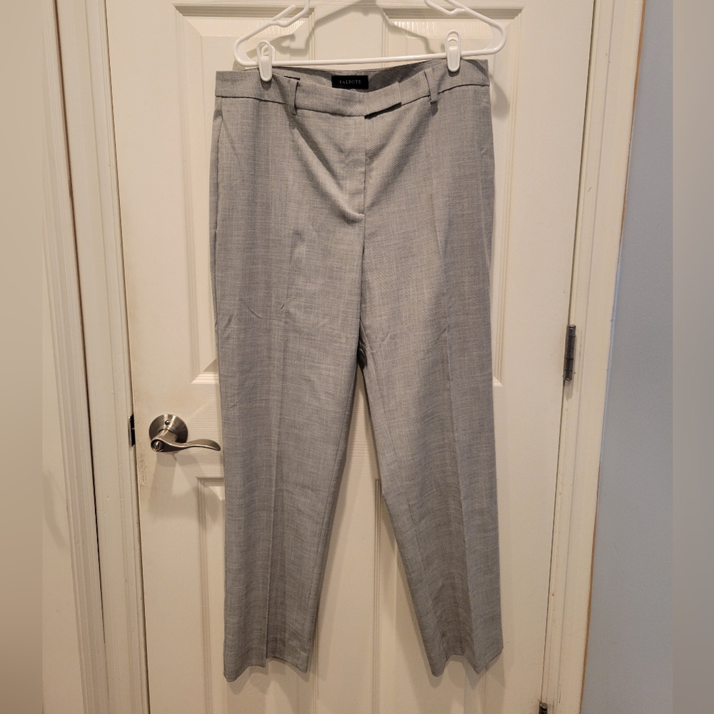 Talbots Classic Gray Trousers